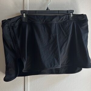 Athleta Jet Black Sports Skort